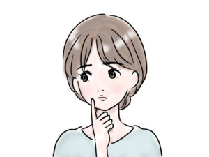 悩む女性